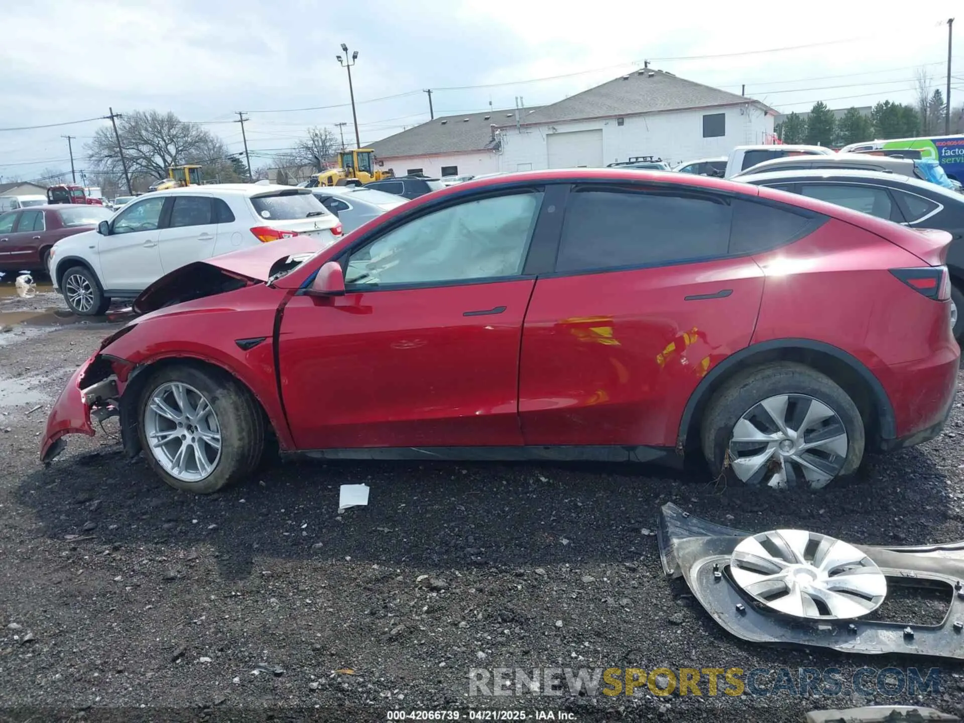 13 Фотография поврежденного автомобиля 7SAYGAEE0RF022221 TESLA MODEL Y 2024