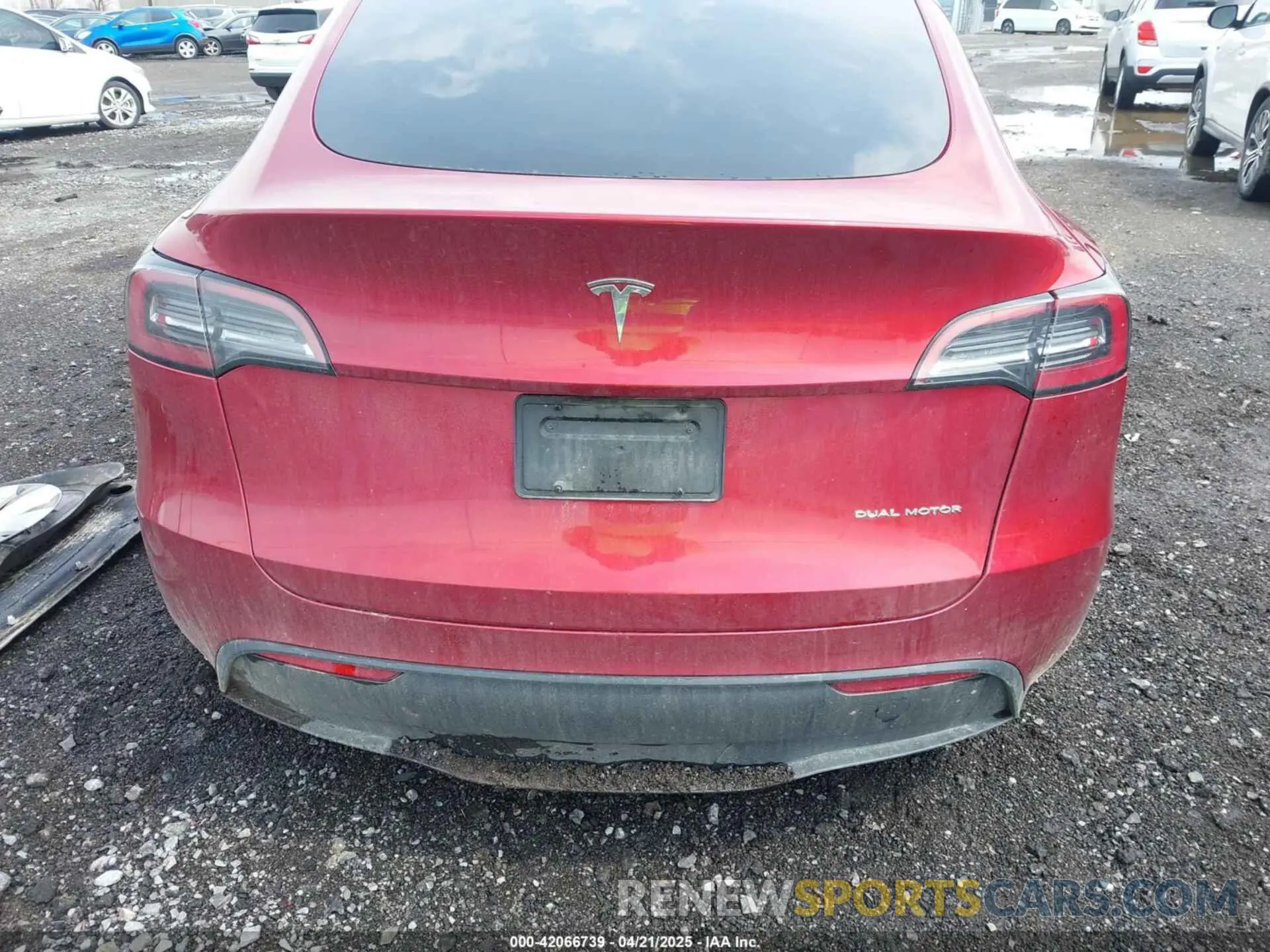 15 Фотография поврежденного автомобиля 7SAYGAEE0RF022221 TESLA MODEL Y 2024