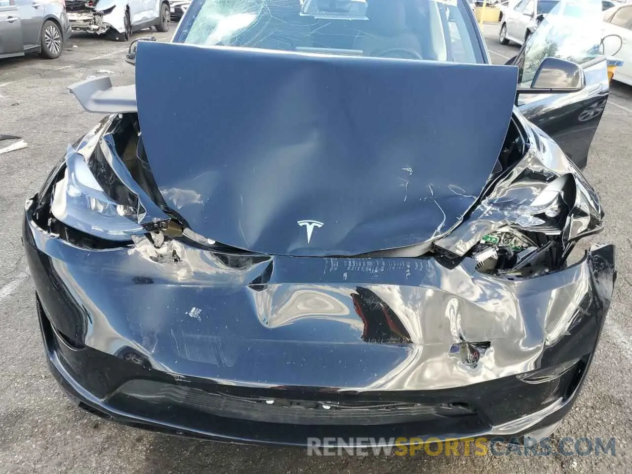12 Photograph of a damaged car 7SAYGAEE0RF062945 TESLA MODEL Y 2024