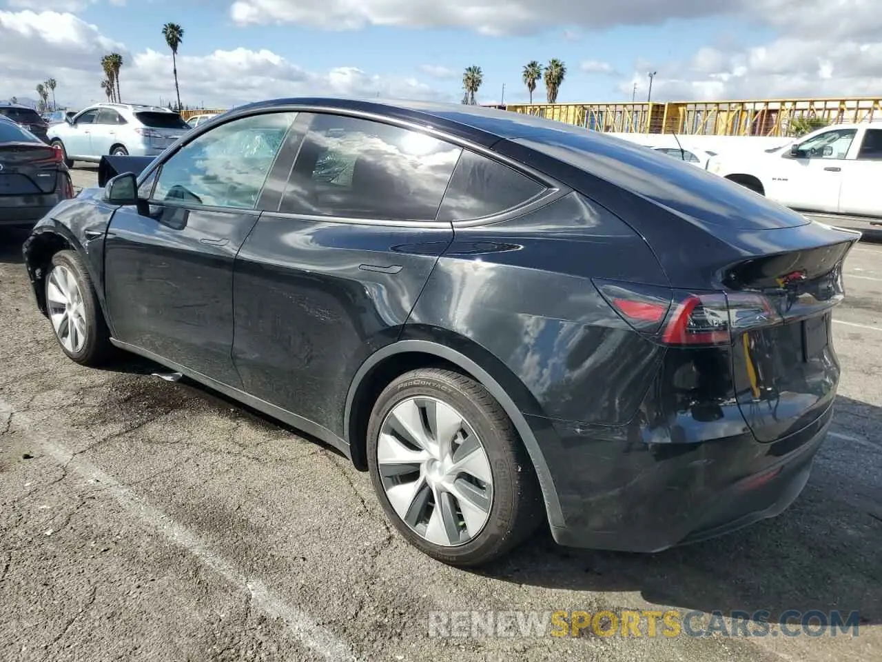 2 Photograph of a damaged car 7SAYGAEE0RF062945 TESLA MODEL Y 2024