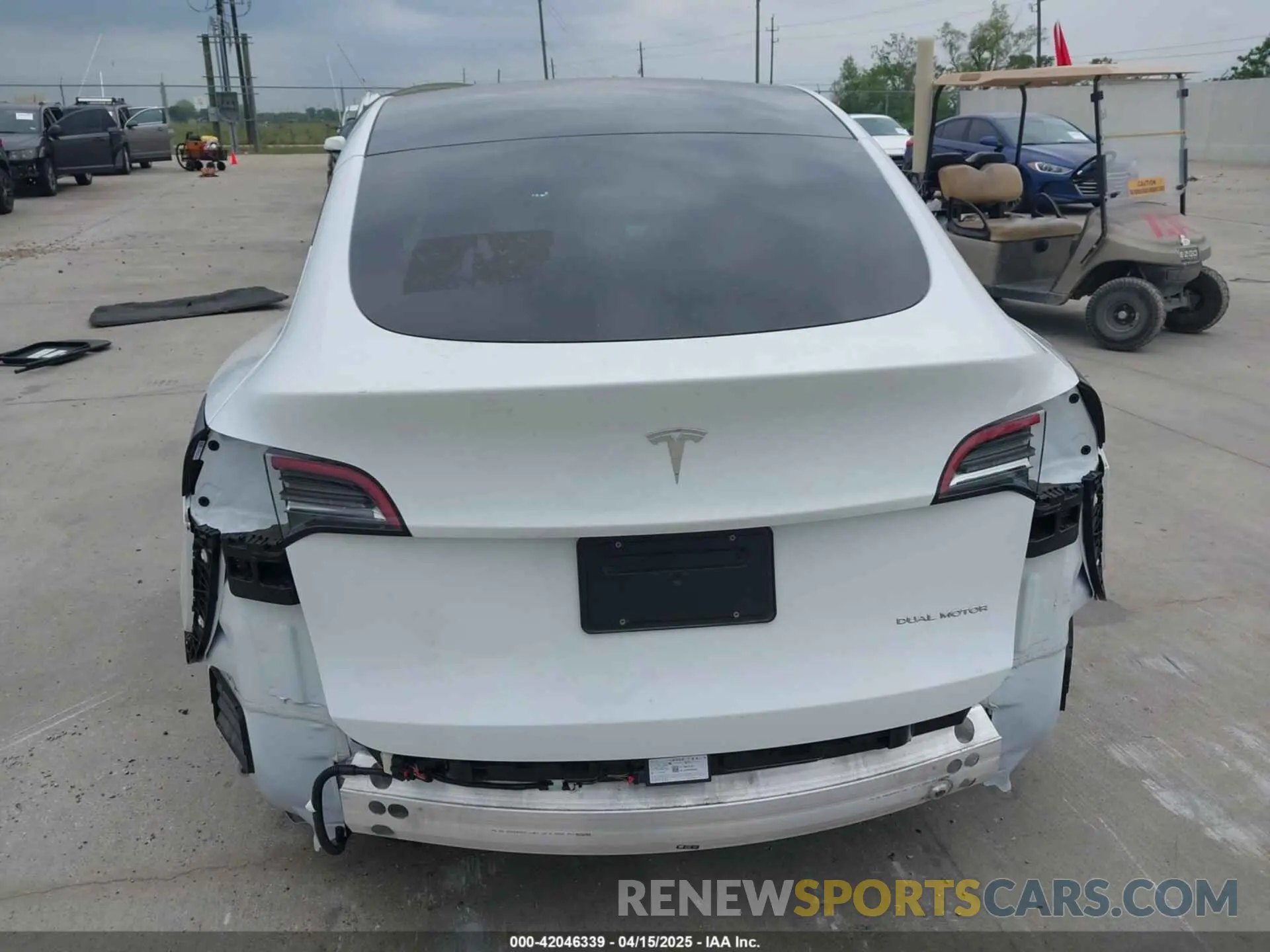 16 Фотография поврежденного автомобиля 7SAYGAEE0RF163905 TESLA MODEL Y 2024