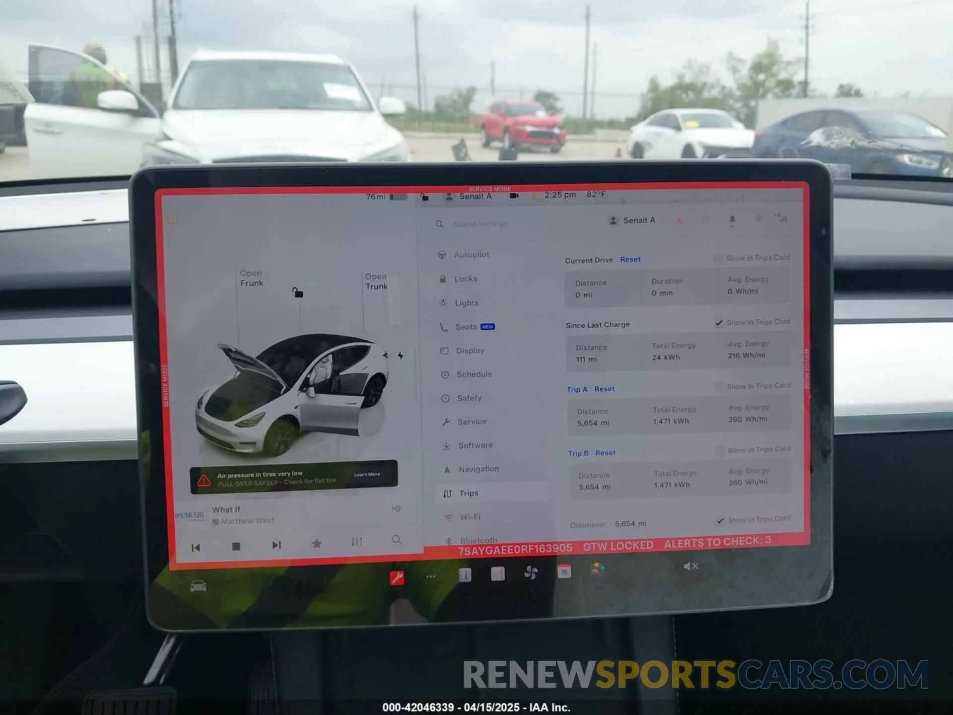 18 Фотография поврежденного автомобиля 7SAYGAEE0RF163905 TESLA MODEL Y 2024