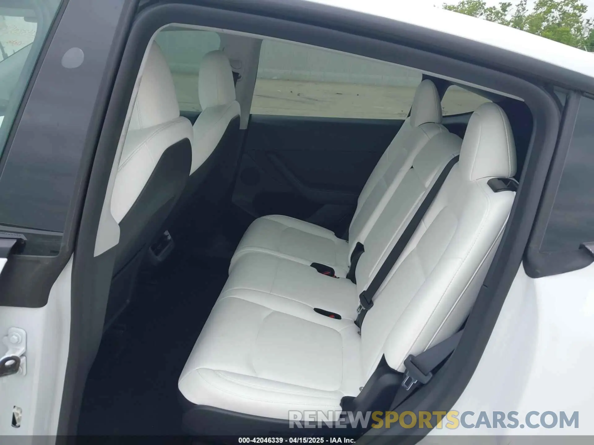 8 Фотография поврежденного автомобиля 7SAYGAEE0RF163905 TESLA MODEL Y 2024