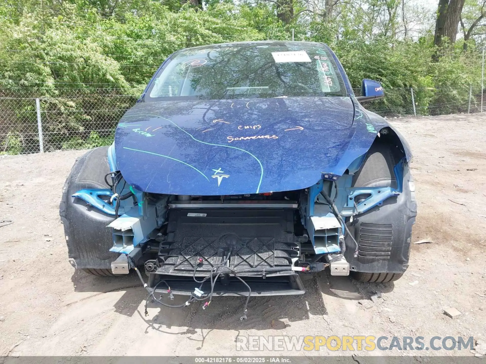 13 Photograph of a damaged car 7SAYGAEE0RF212018 TESLA MODEL Y 2024