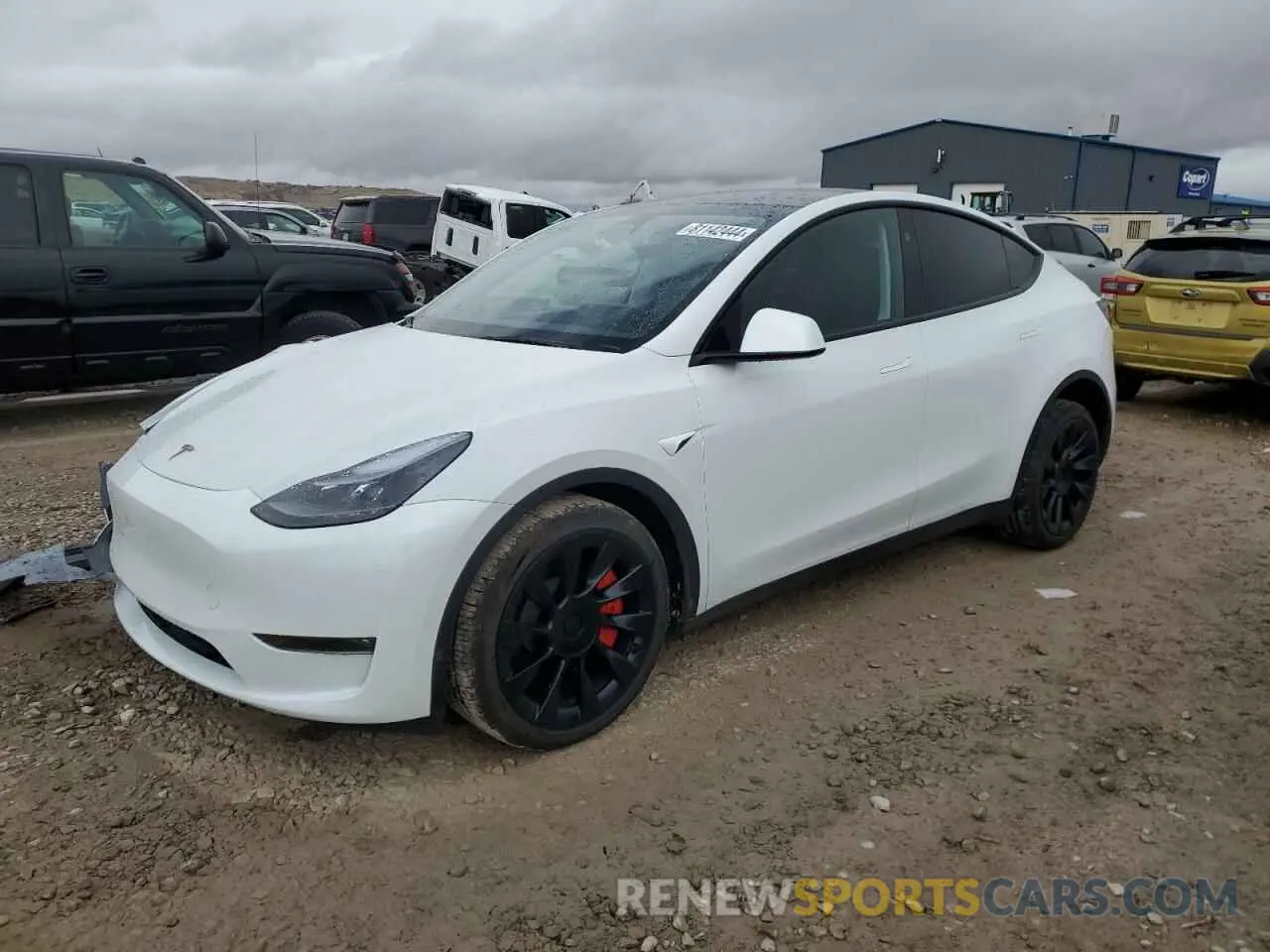 1 Фотография поврежденного автомобиля 7SAYGAEE1RF061318 TESLA MODEL Y 2024