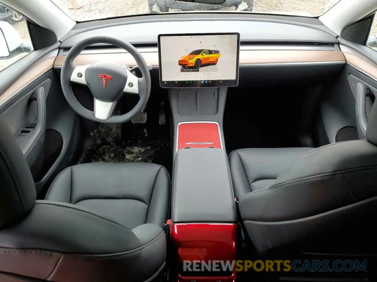 8 Фотография поврежденного автомобиля 7SAYGAEE1RF061318 TESLA MODEL Y 2024