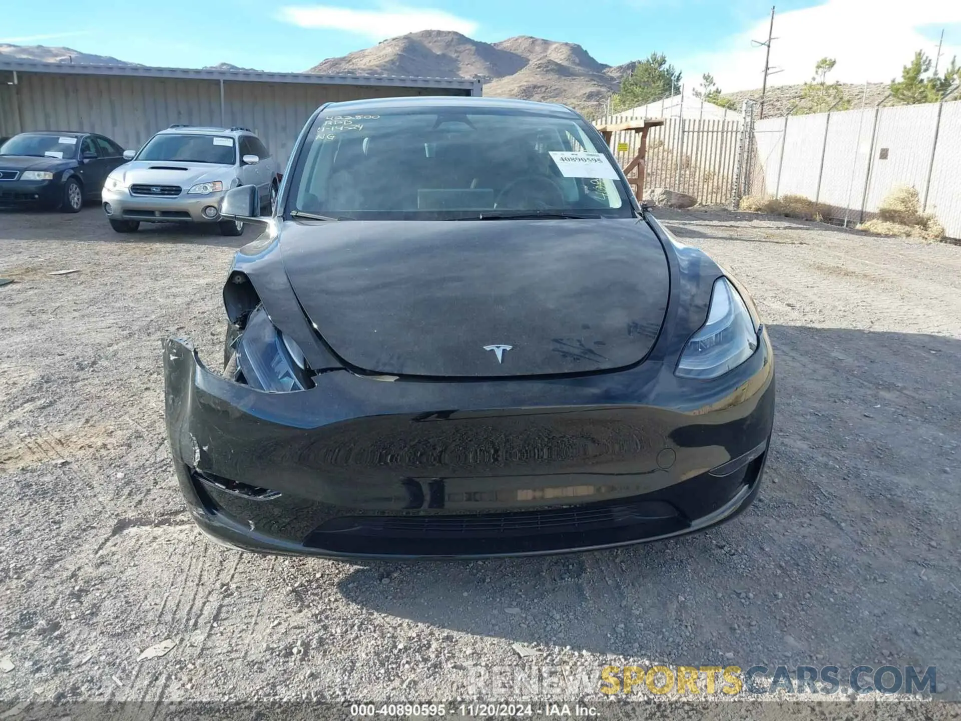 12 Photograph of a damaged car 7SAYGAEE1RF113790 TESLA MODEL Y 2024