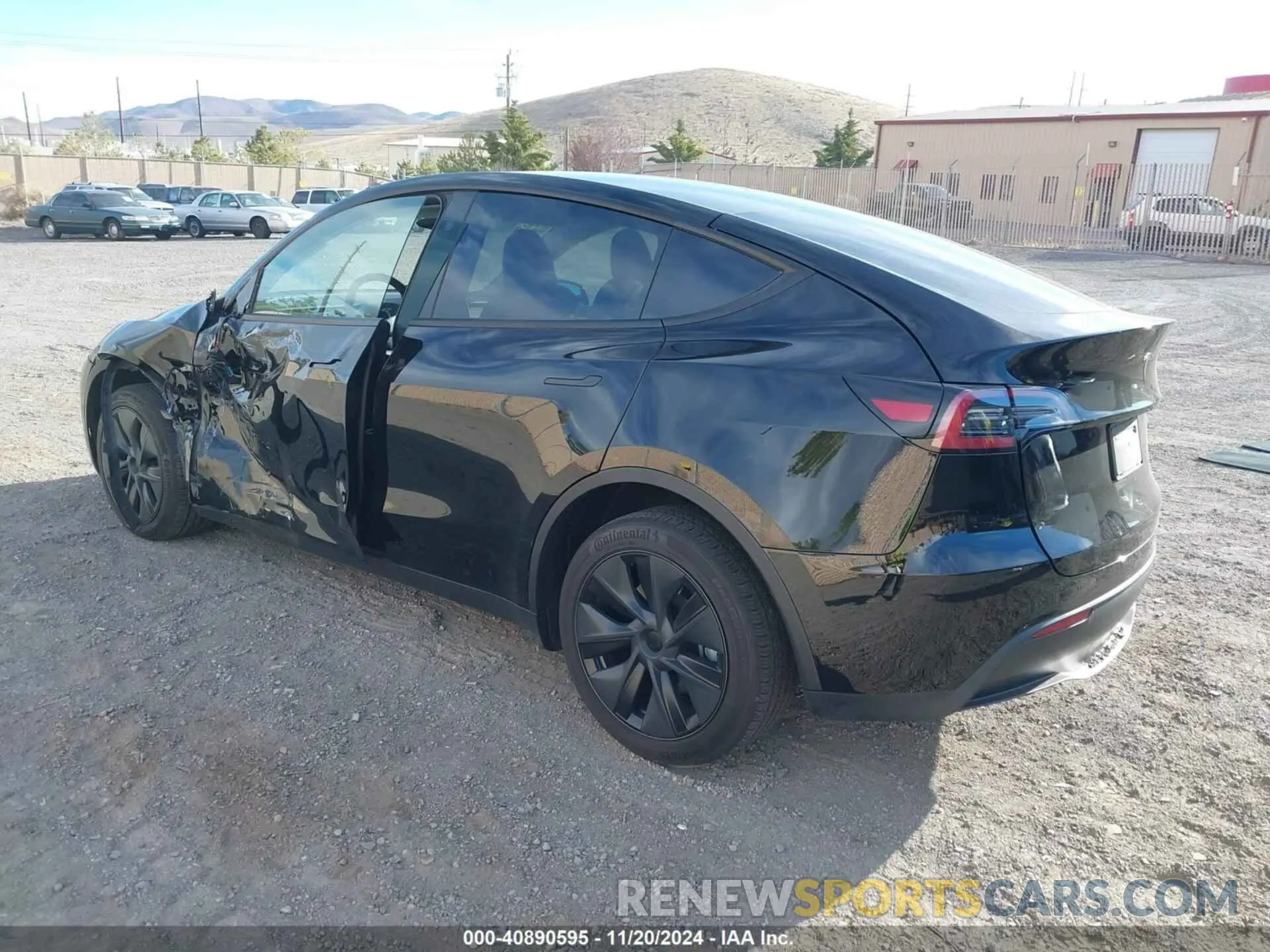 3 Photograph of a damaged car 7SAYGAEE1RF113790 TESLA MODEL Y 2024
