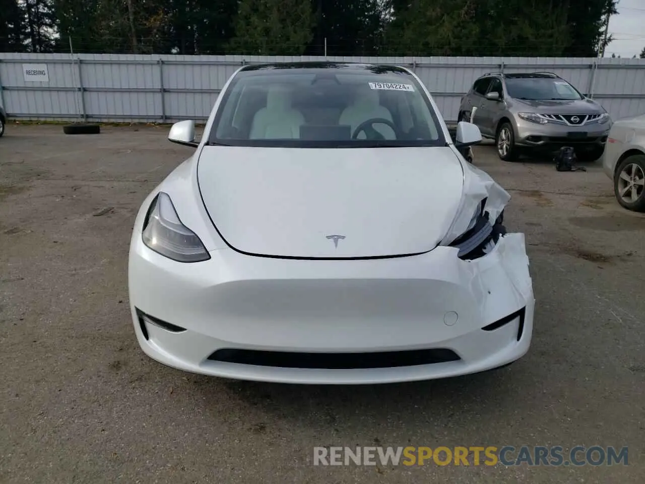 5 Photograph of a damaged car 7SAYGAEE1RF190241 TESLA MODEL Y 2024
