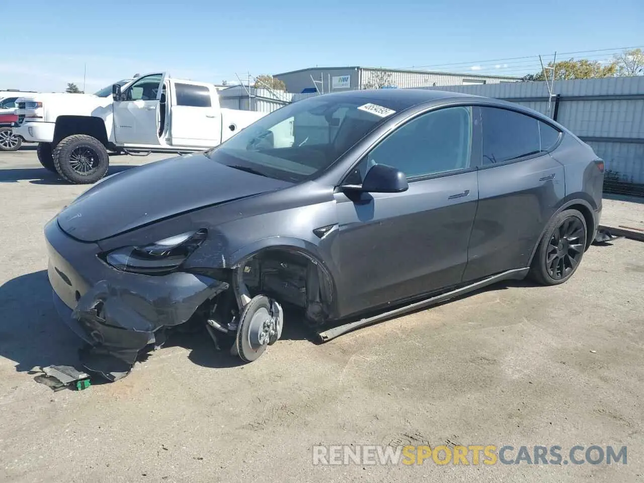 1 Photograph of a damaged car 7SAYGAEE1RF988643 TESLA MODEL Y 2024