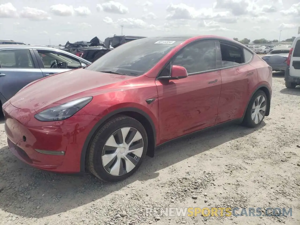 1 Фотография поврежденного автомобиля 7SAYGAEE2RF021409 TESLA MODEL Y 2024