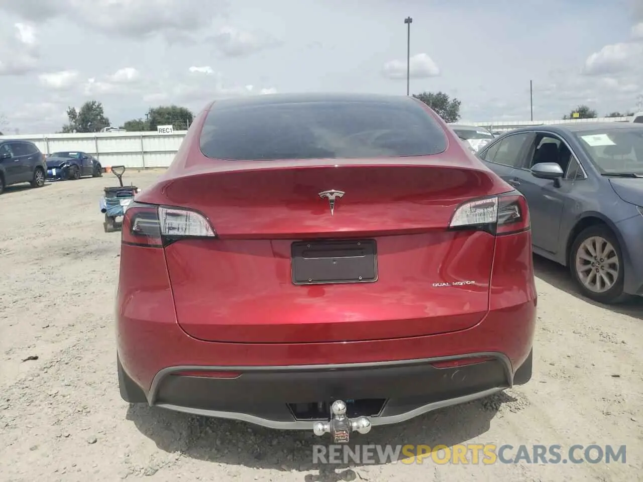 6 Фотография поврежденного автомобиля 7SAYGAEE2RF021409 TESLA MODEL Y 2024