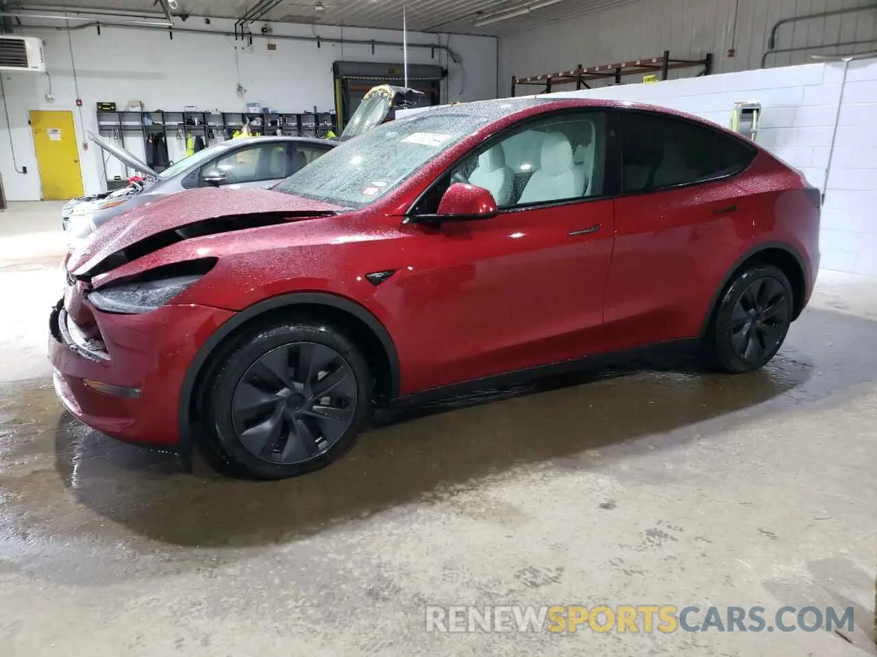 1 Photograph of a damaged car 7SAYGAEE2RF121249 TESLA MODEL Y 2024