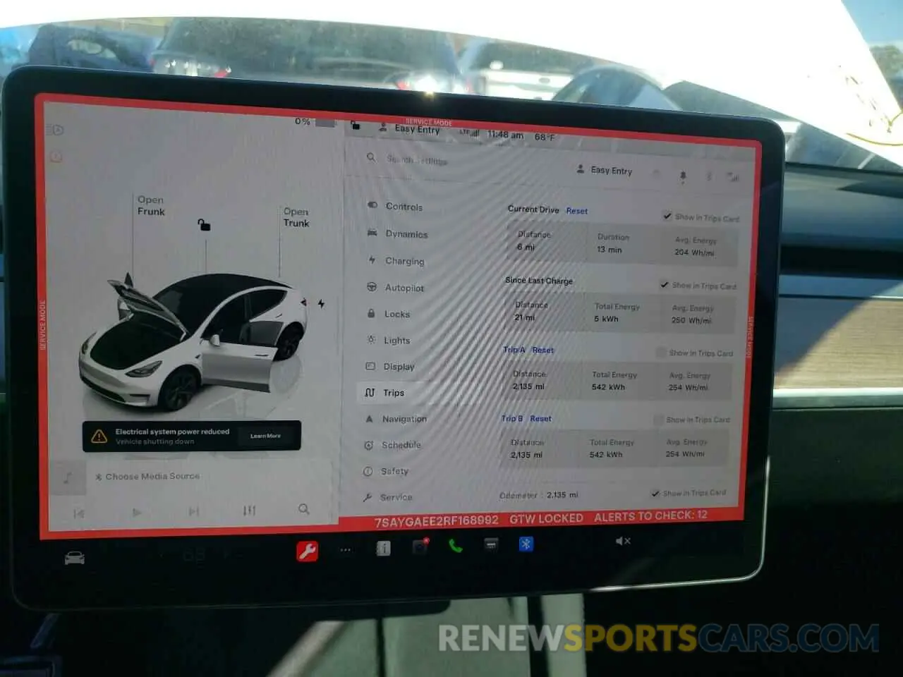 9 Photograph of a damaged car 7SAYGAEE2RF168992 TESLA MODEL Y 2024