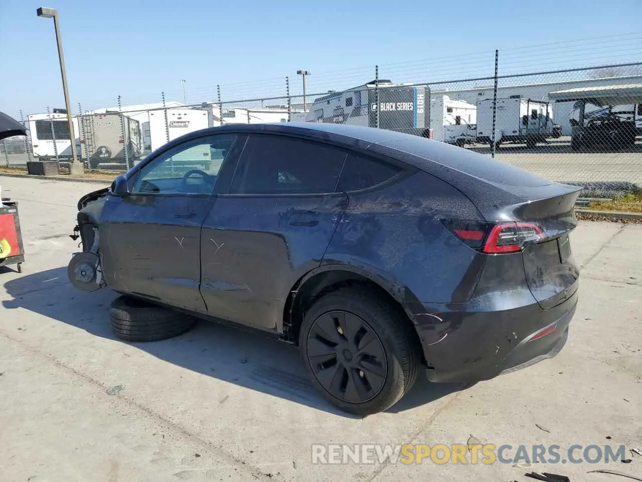 2 Фотография поврежденного автомобиля 7SAYGAEE2RF192158 TESLA MODEL Y 2024
