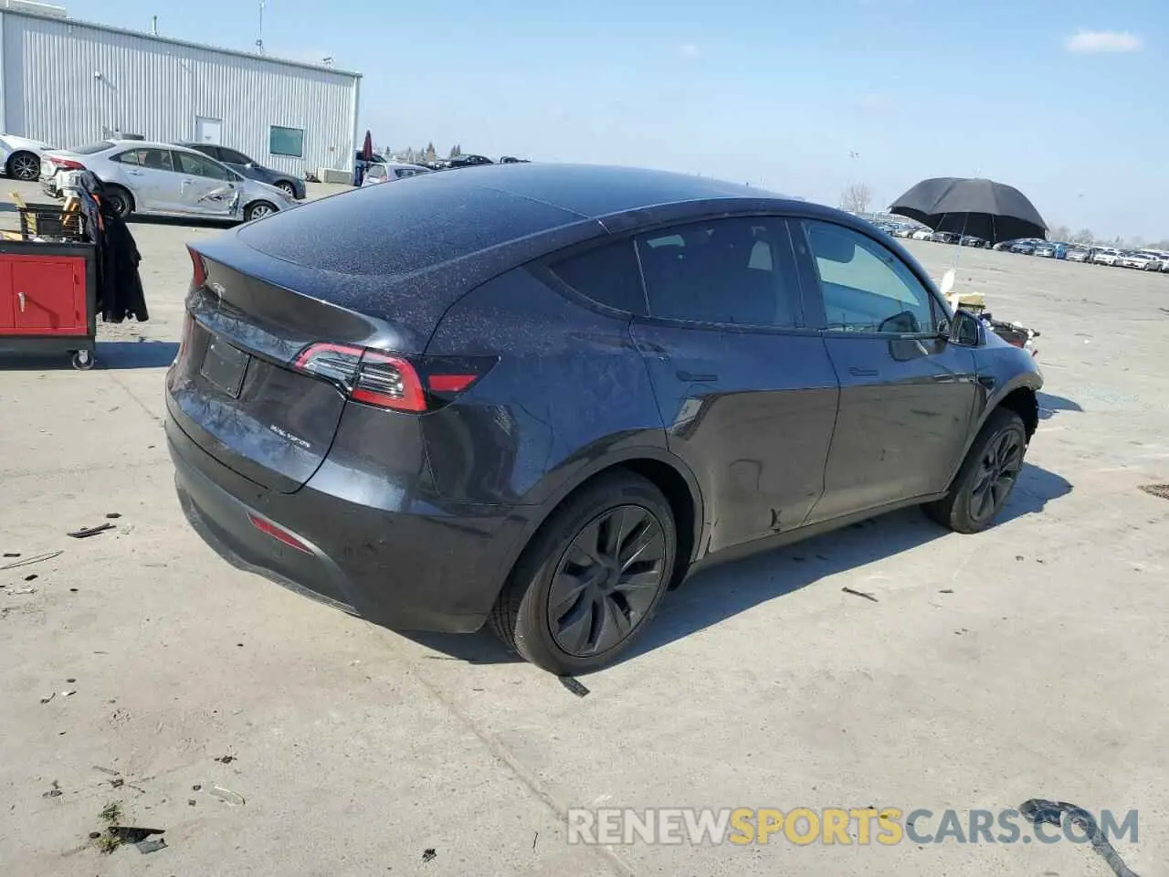3 Фотография поврежденного автомобиля 7SAYGAEE2RF192158 TESLA MODEL Y 2024