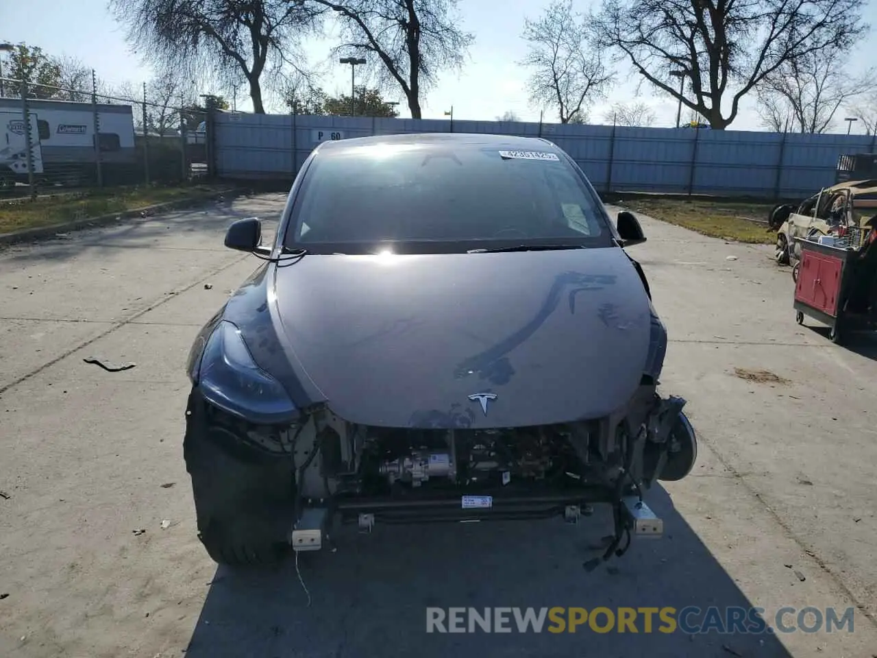 5 Фотография поврежденного автомобиля 7SAYGAEE2RF192158 TESLA MODEL Y 2024