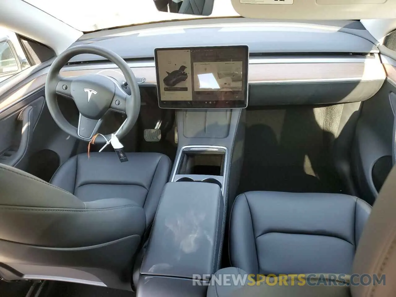 8 Фотография поврежденного автомобиля 7SAYGAEE2RF192158 TESLA MODEL Y 2024