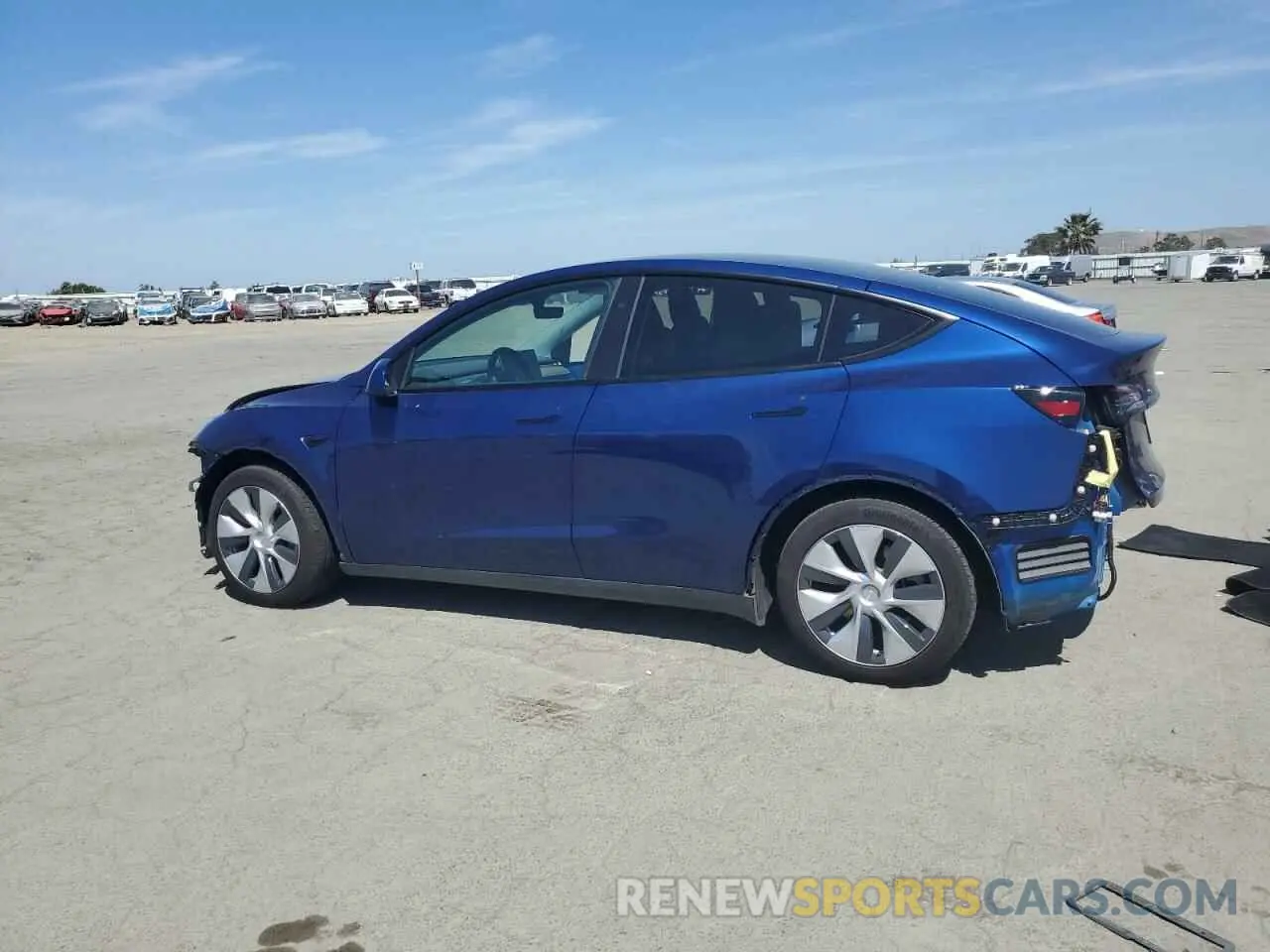 2 Photograph of a damaged car 7SAYGAEE3RF034699 TESLA MODEL Y 2024