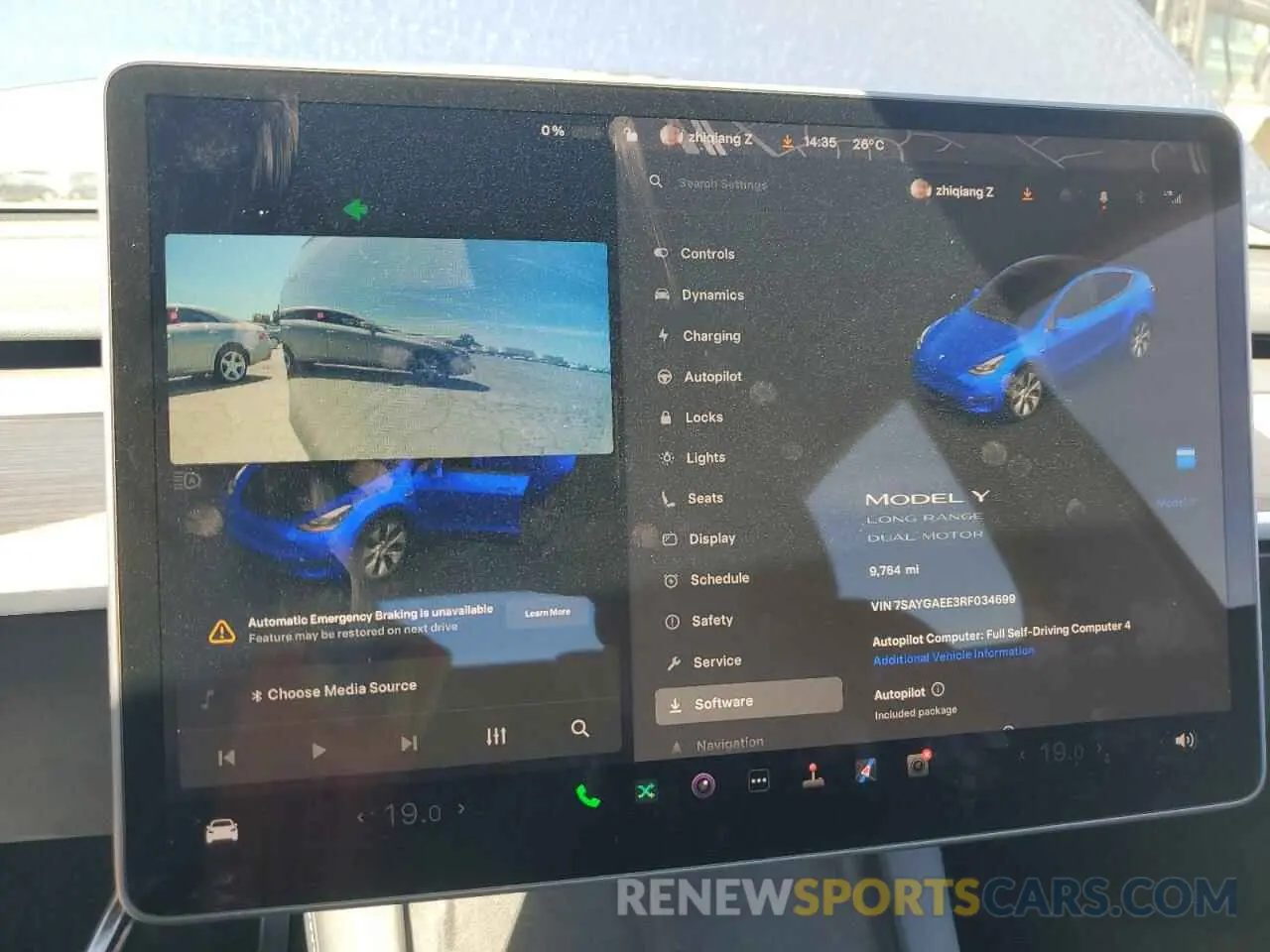 9 Photograph of a damaged car 7SAYGAEE3RF034699 TESLA MODEL Y 2024