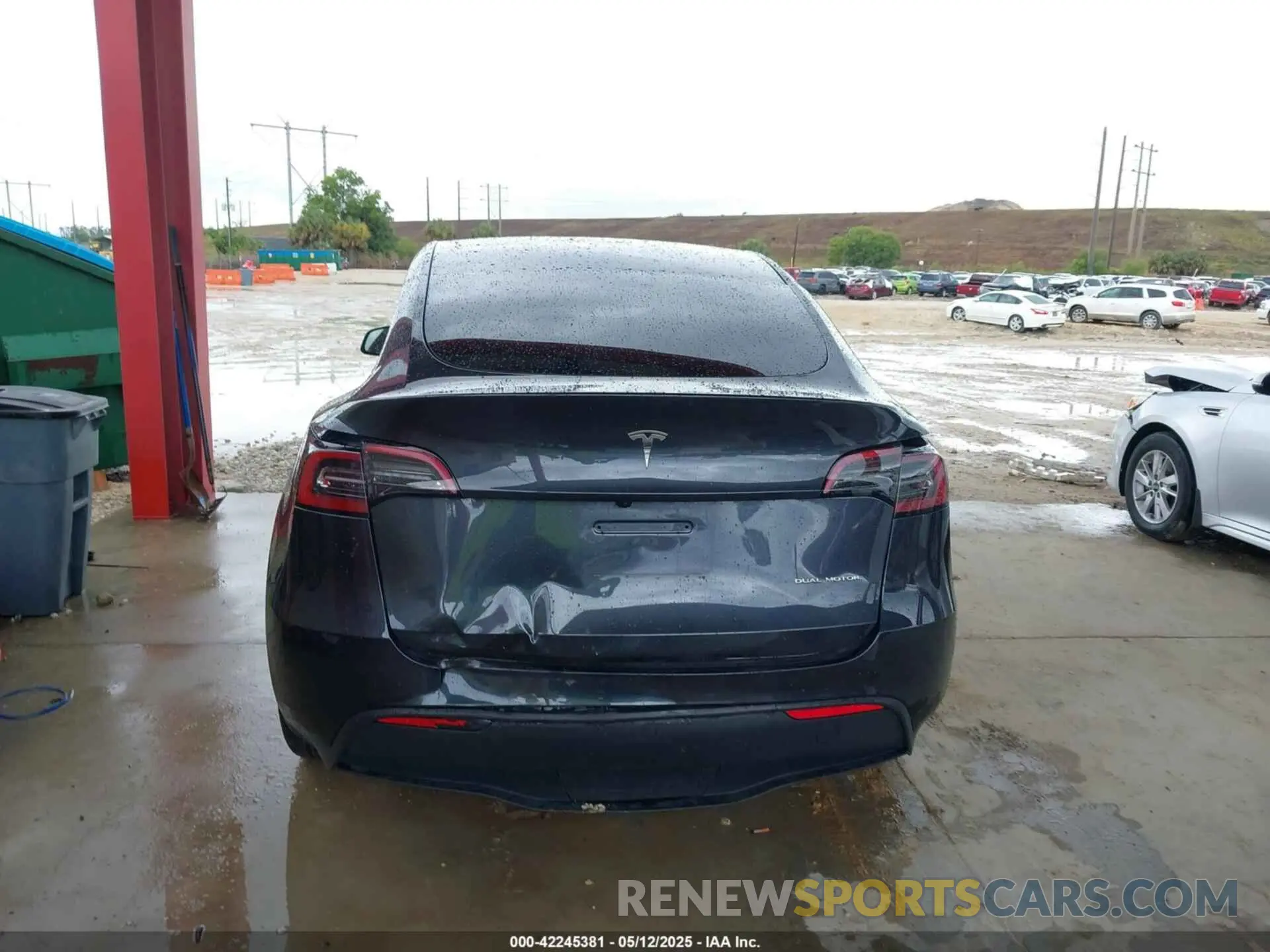 6 Фотография поврежденного автомобиля 7SAYGAEE3RF039918 TESLA MODEL Y 2024
