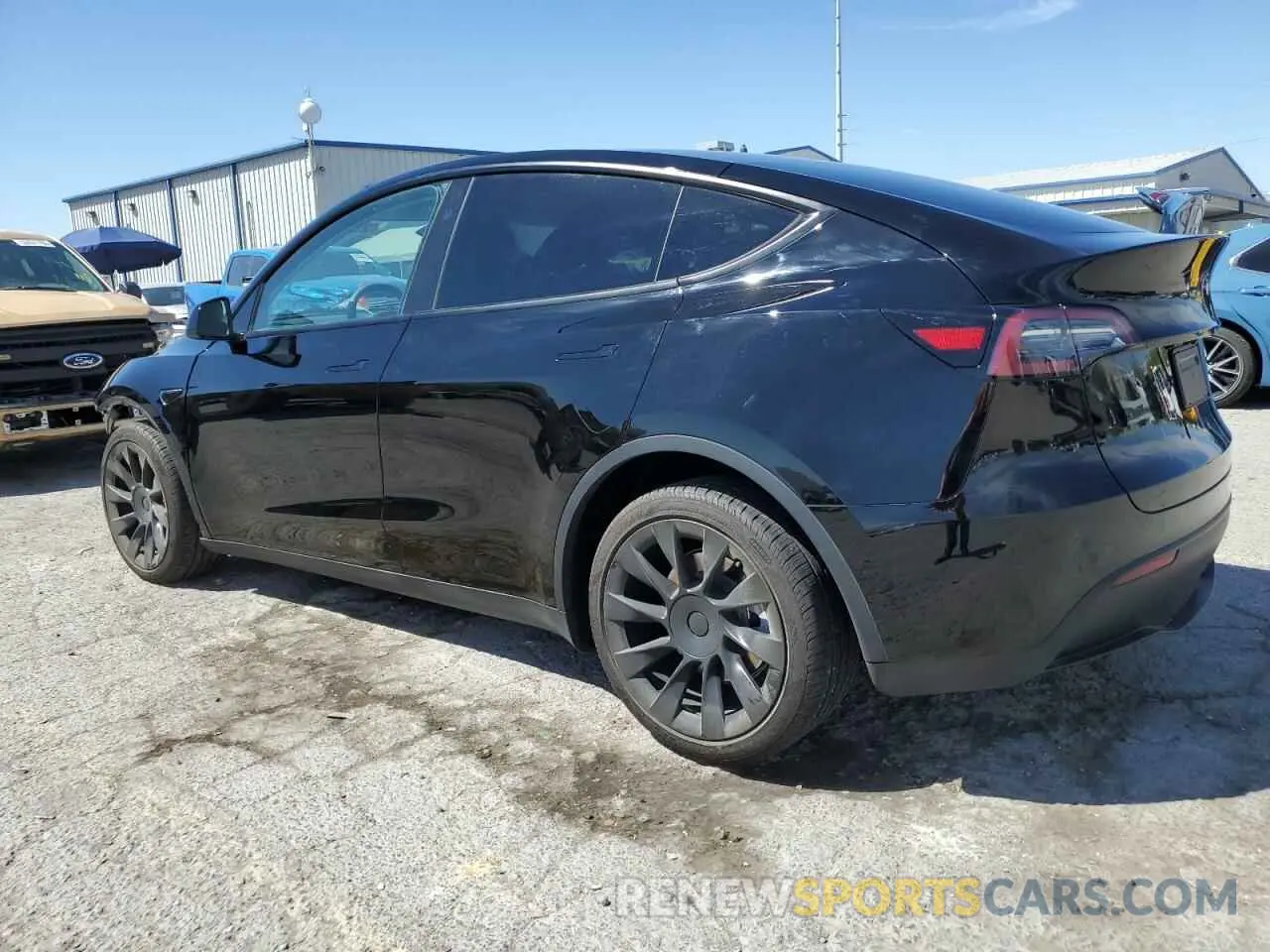 2 Фотография поврежденного автомобиля 7SAYGAEE3RF089122 TESLA MODEL Y 2024