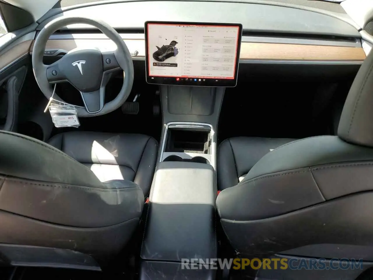 8 Фотография поврежденного автомобиля 7SAYGAEE3RF089122 TESLA MODEL Y 2024