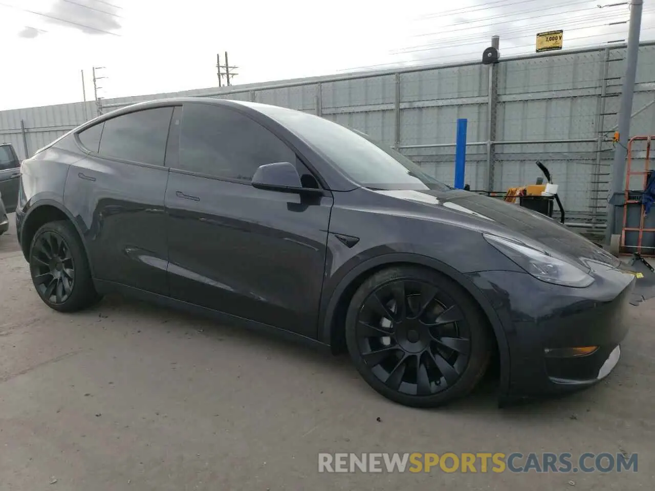 4 Фотография поврежденного автомобиля 7SAYGAEE5RF038446 TESLA MODEL Y 2024