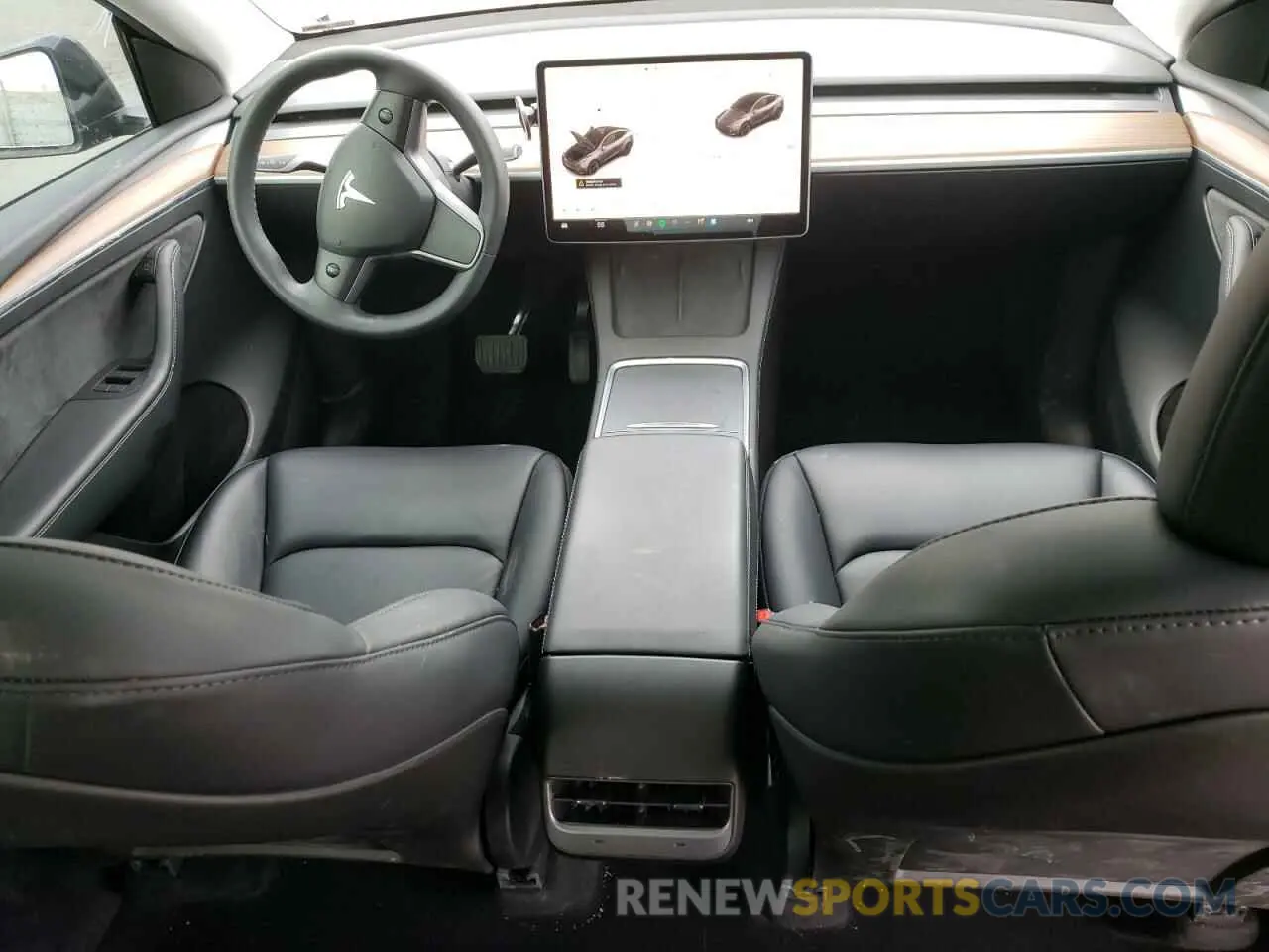 8 Фотография поврежденного автомобиля 7SAYGAEE5RF038446 TESLA MODEL Y 2024