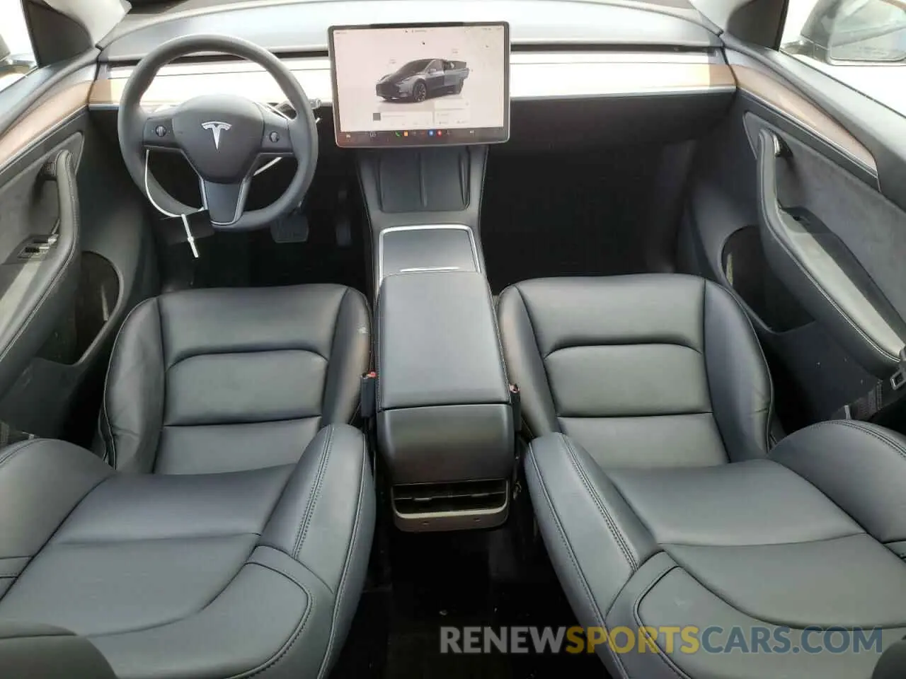 8 Photograph of a damaged car 7SAYGAEE5RF088151 TESLA MODEL Y 2024