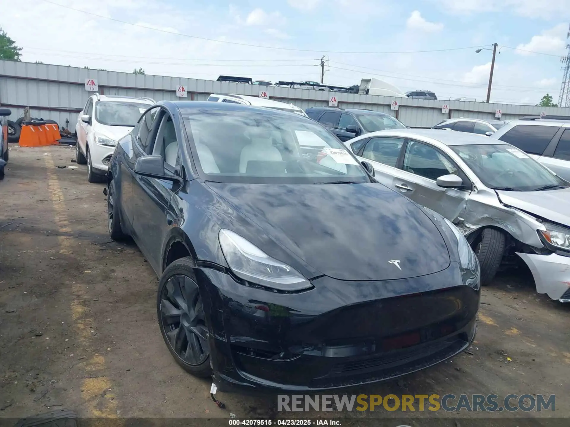1 Photograph of a damaged car 7SAYGAEE5RF186418 TESLA MODEL Y 2024