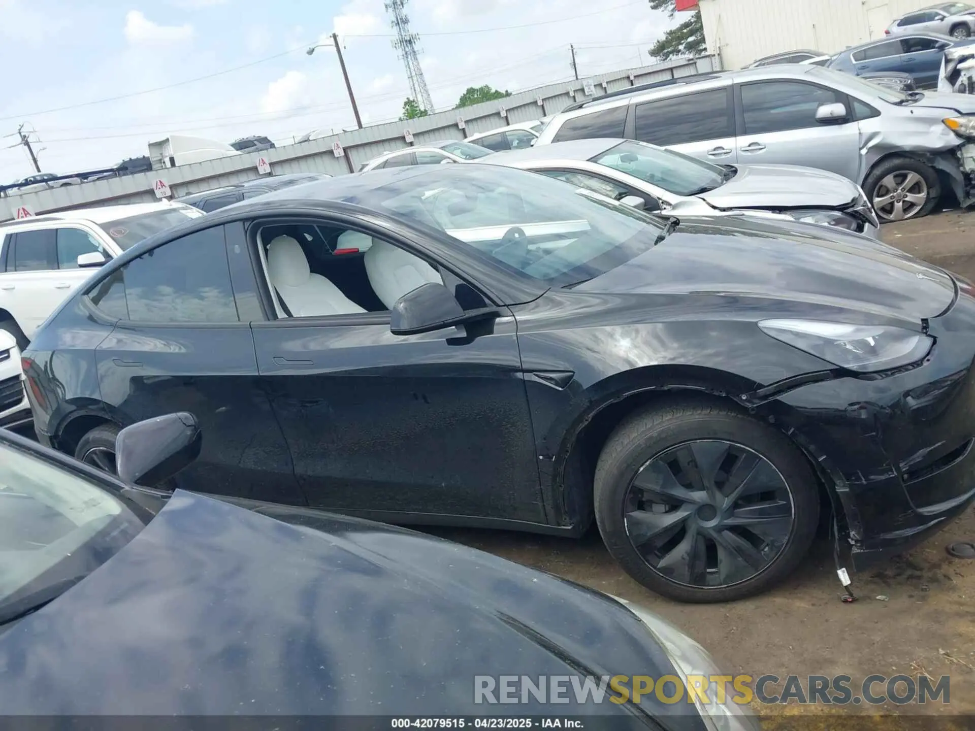 12 Photograph of a damaged car 7SAYGAEE5RF186418 TESLA MODEL Y 2024