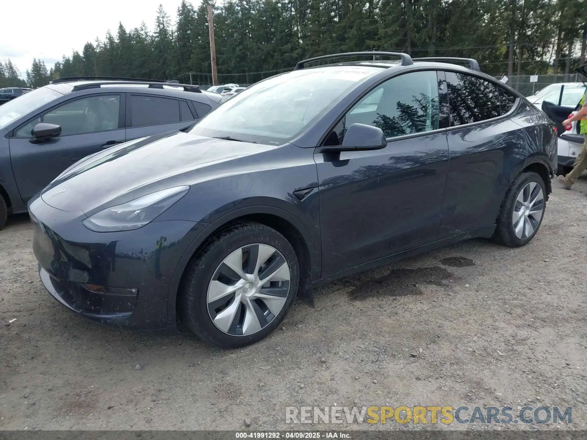 2 Photograph of a damaged car 7SAYGAEE5RF981789 TESLA MODEL Y 2024