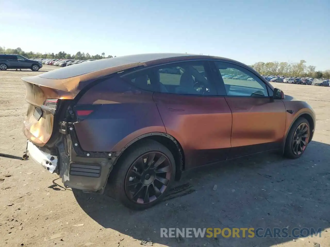 3 Фотография поврежденного автомобиля 7SAYGAEE5RF990914 TESLA MODEL Y 2024
