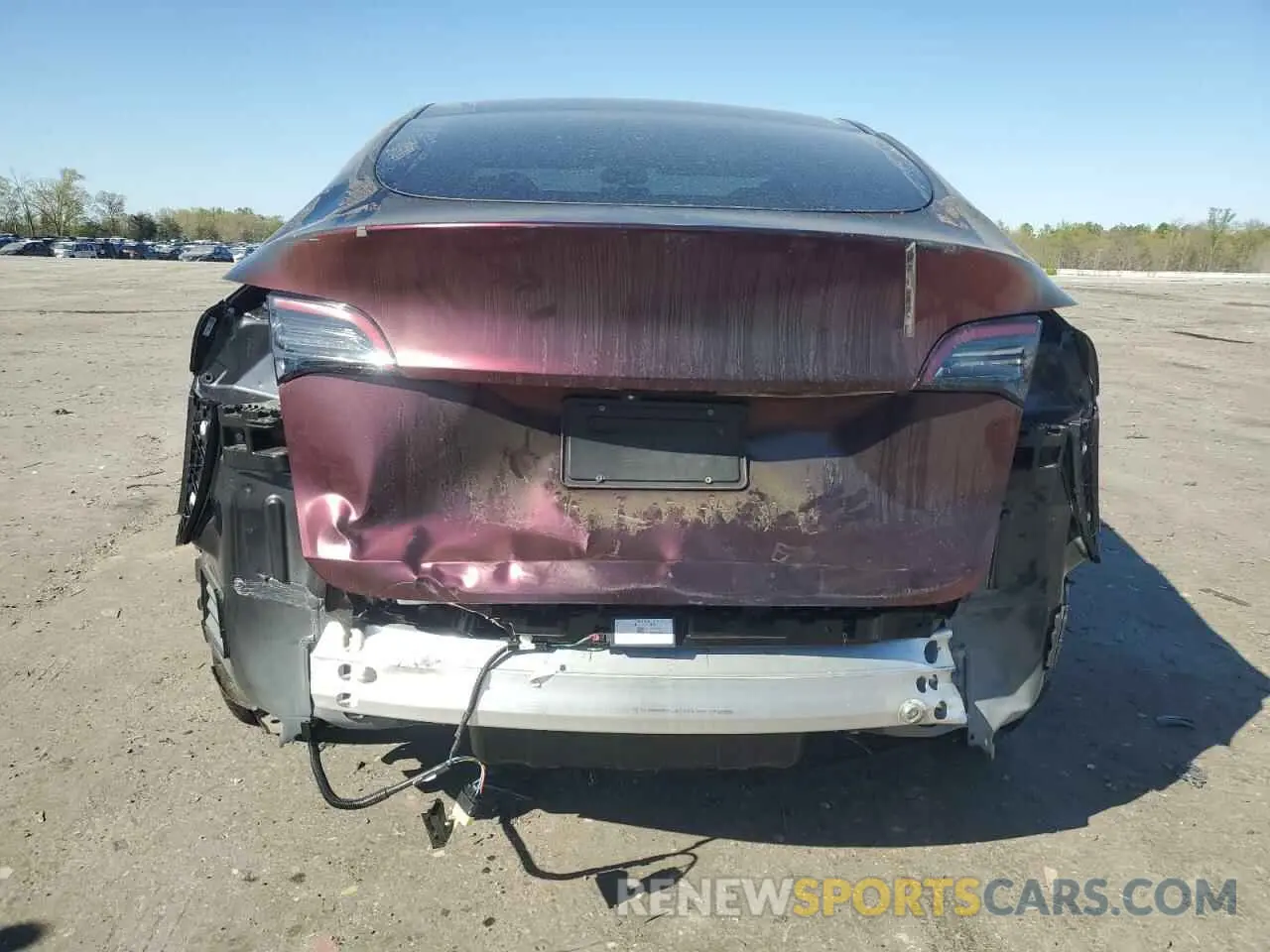 6 Фотография поврежденного автомобиля 7SAYGAEE5RF990914 TESLA MODEL Y 2024