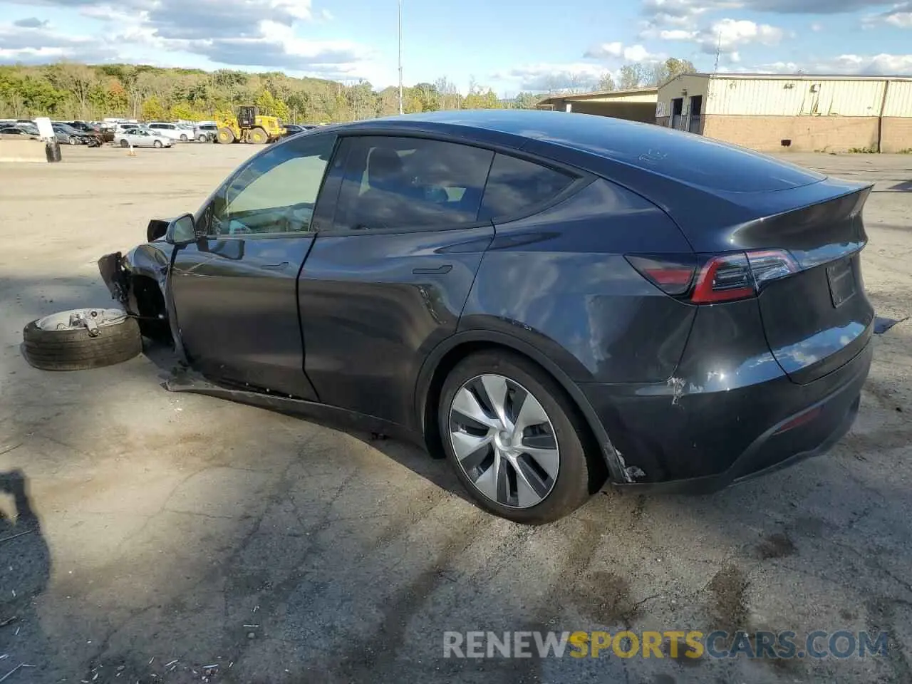 2 Photograph of a damaged car 7SAYGAEE6RF067003 TESLA MODEL Y 2024