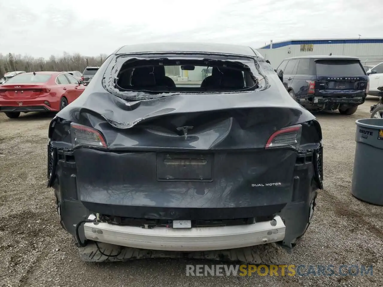 6 Фотография поврежденного автомобиля 7SAYGAEE6RF070354 TESLA MODEL Y 2024