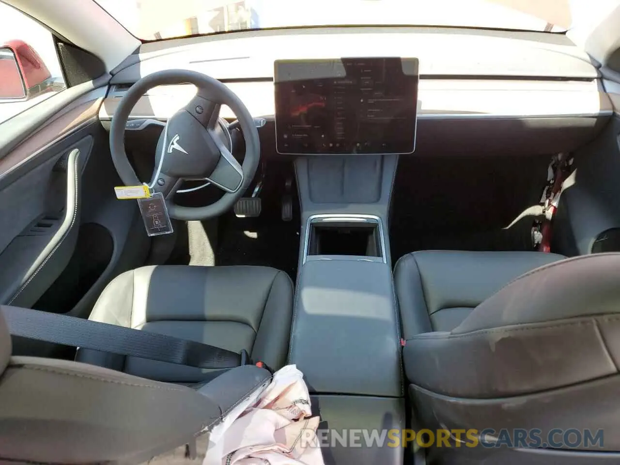 8 Photograph of a damaged car 7SAYGAEE6RF081290 TESLA MODEL Y 2024