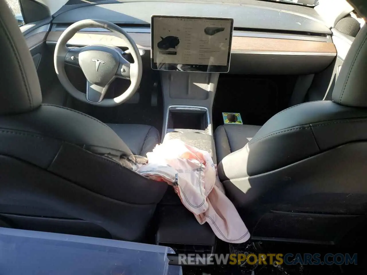 8 Фотография поврежденного автомобиля 7SAYGAEE6RF106267 TESLA MODEL Y 2024