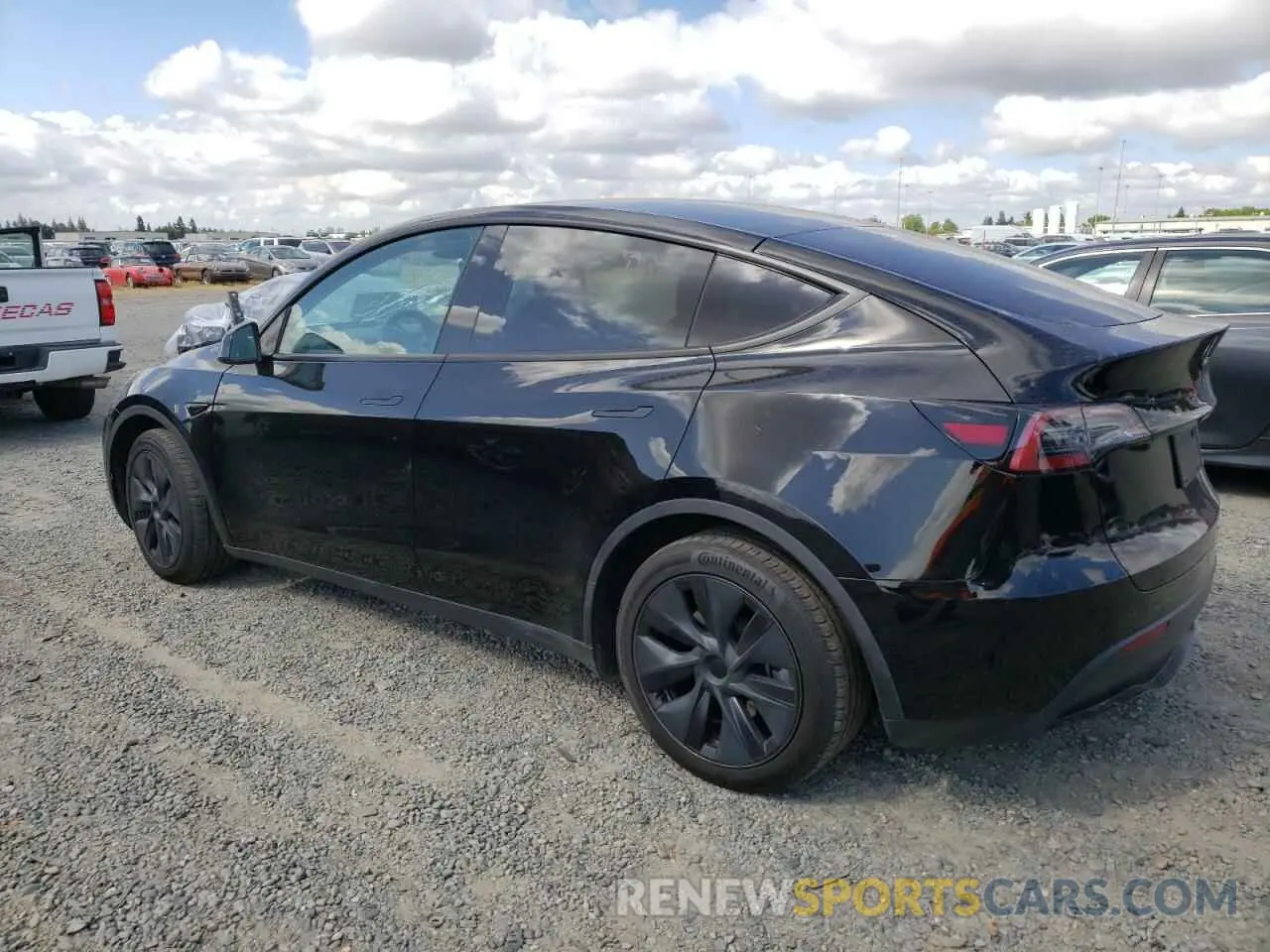 2 Photograph of a damaged car 7SAYGAEE6RF127846 TESLA MODEL Y 2024