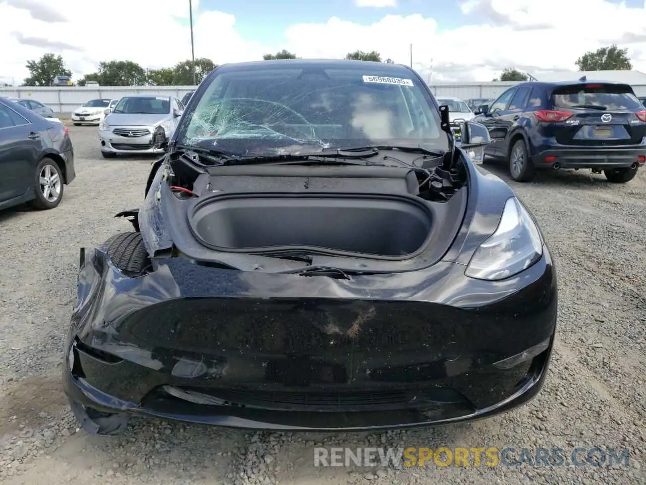 5 Photograph of a damaged car 7SAYGAEE6RF127846 TESLA MODEL Y 2024