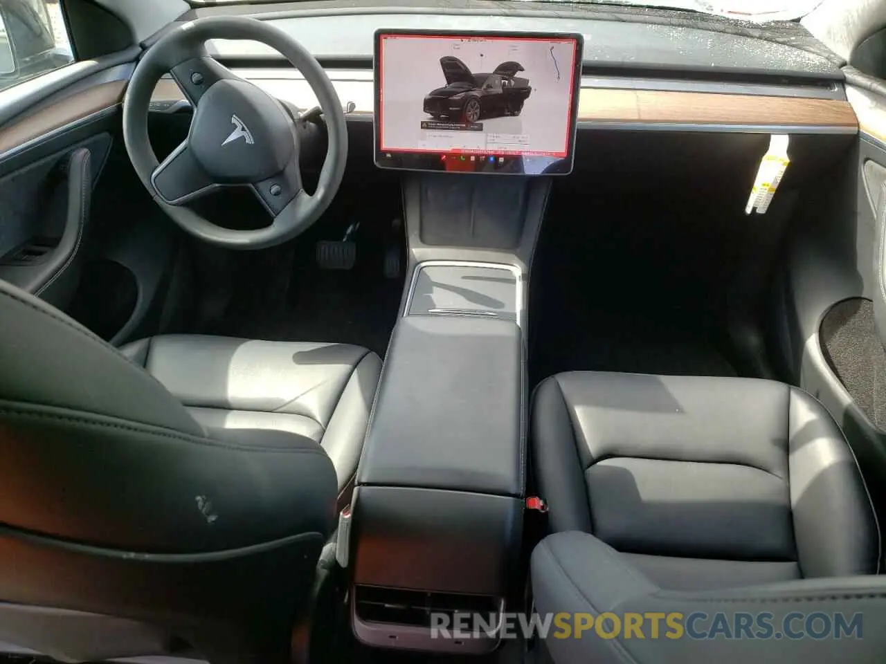 8 Photograph of a damaged car 7SAYGAEE6RF127846 TESLA MODEL Y 2024
