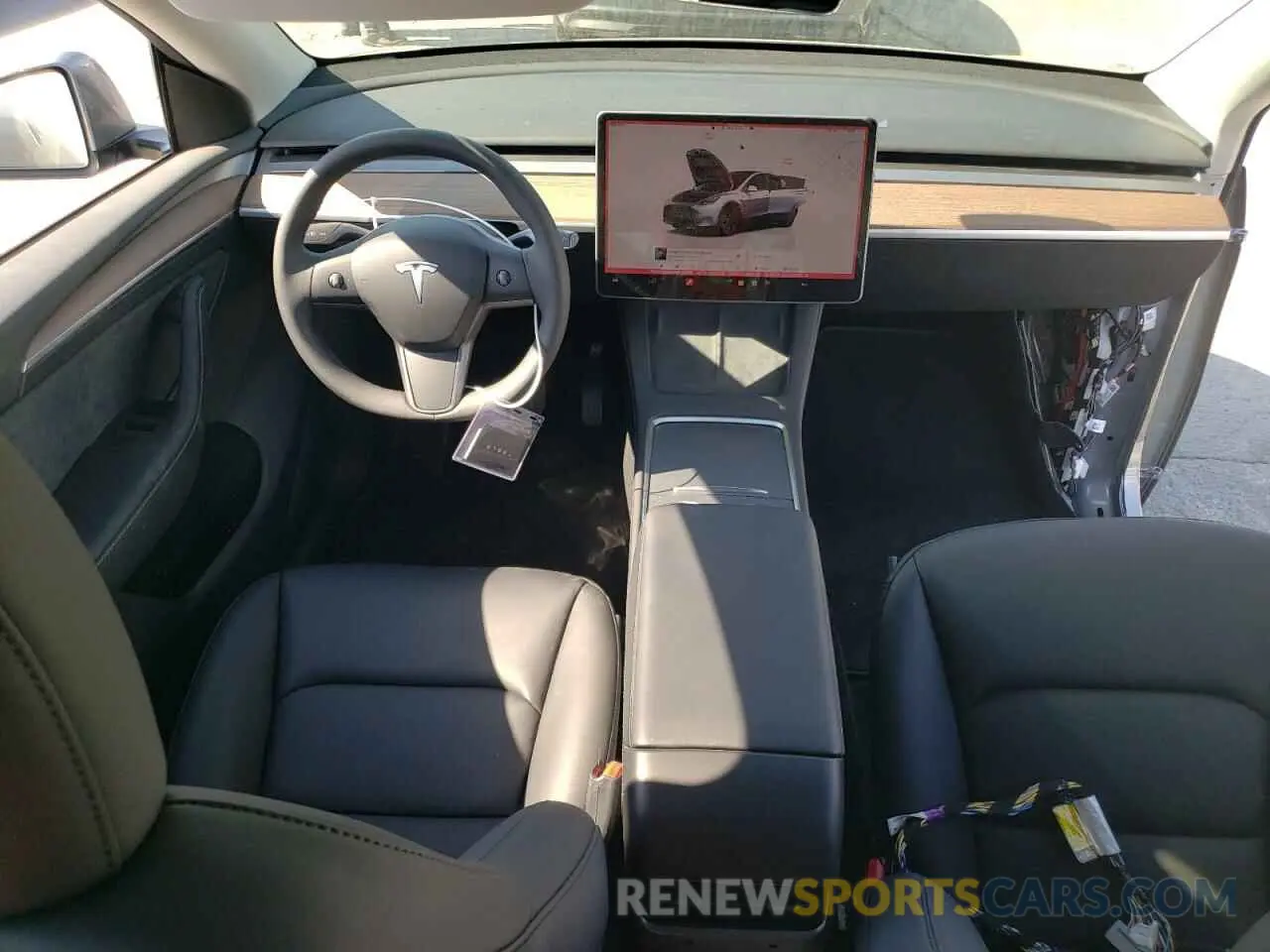 8 Фотография поврежденного автомобиля 7SAYGAEE6RF131749 TESLA MODEL Y 2024