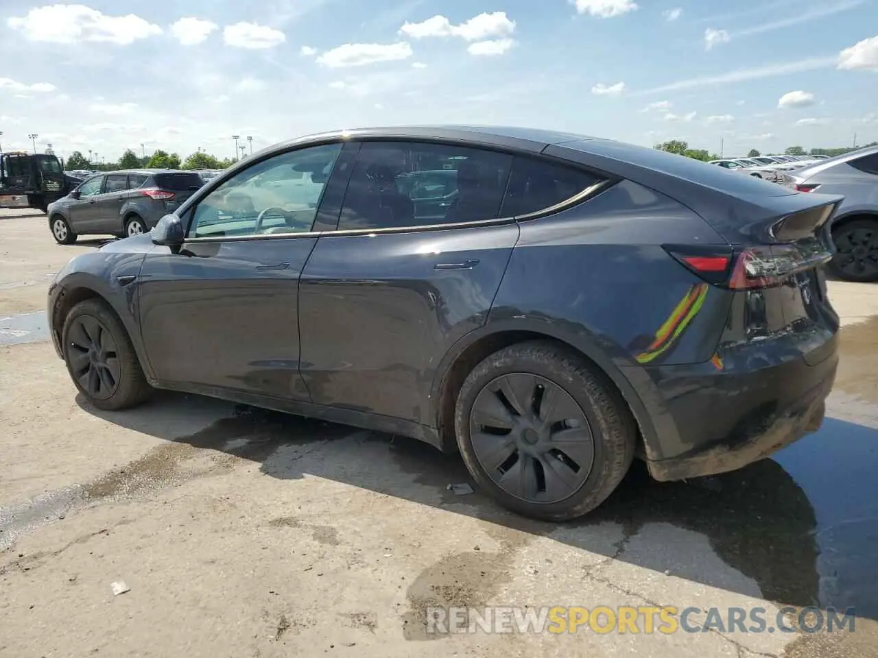 2 Photograph of a damaged car 7SAYGAEE6RF160698 TESLA MODEL Y 2024