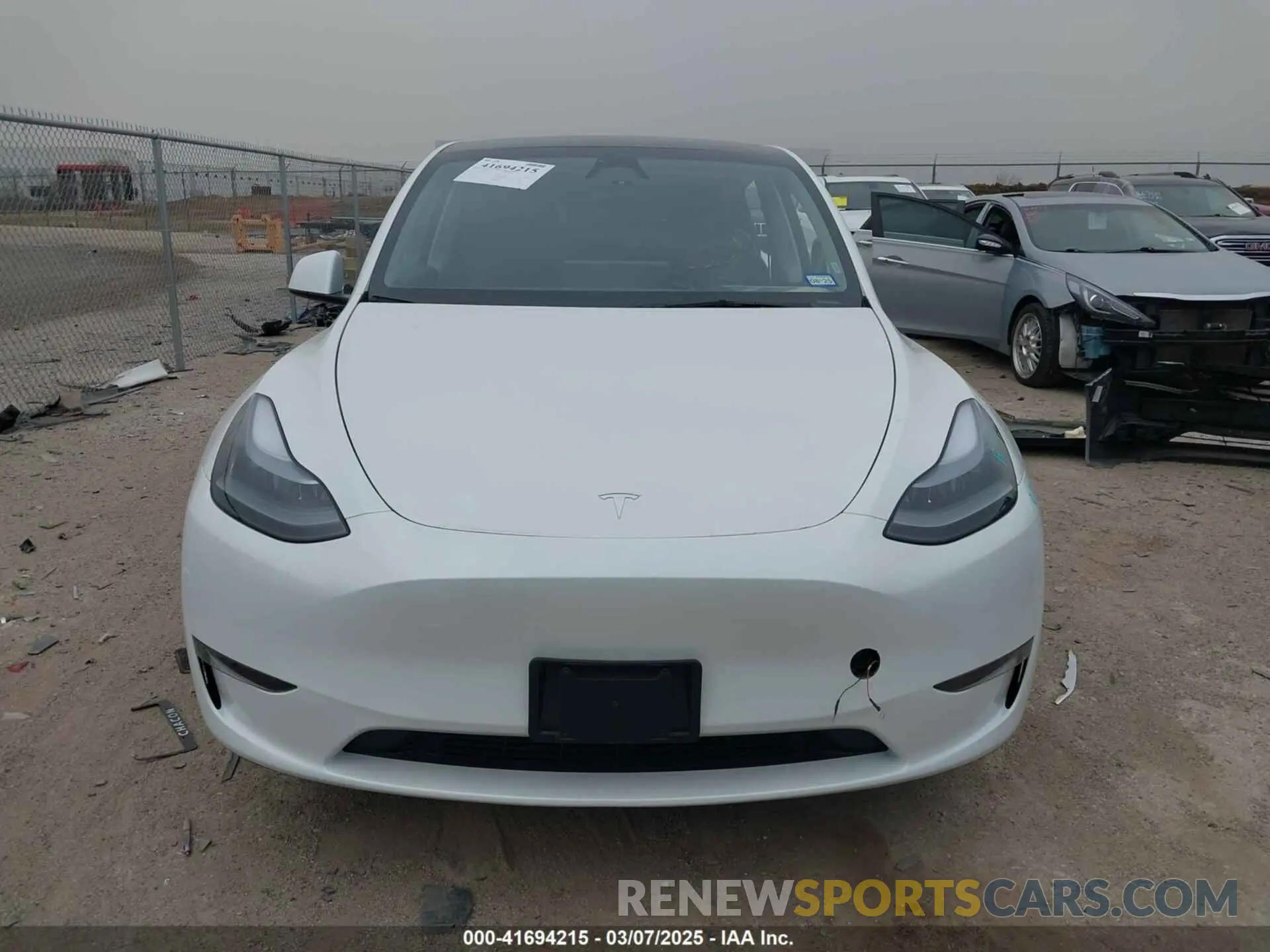 11 Фотография поврежденного автомобиля 7SAYGAEE6RF171037 TESLA MODEL Y 2024