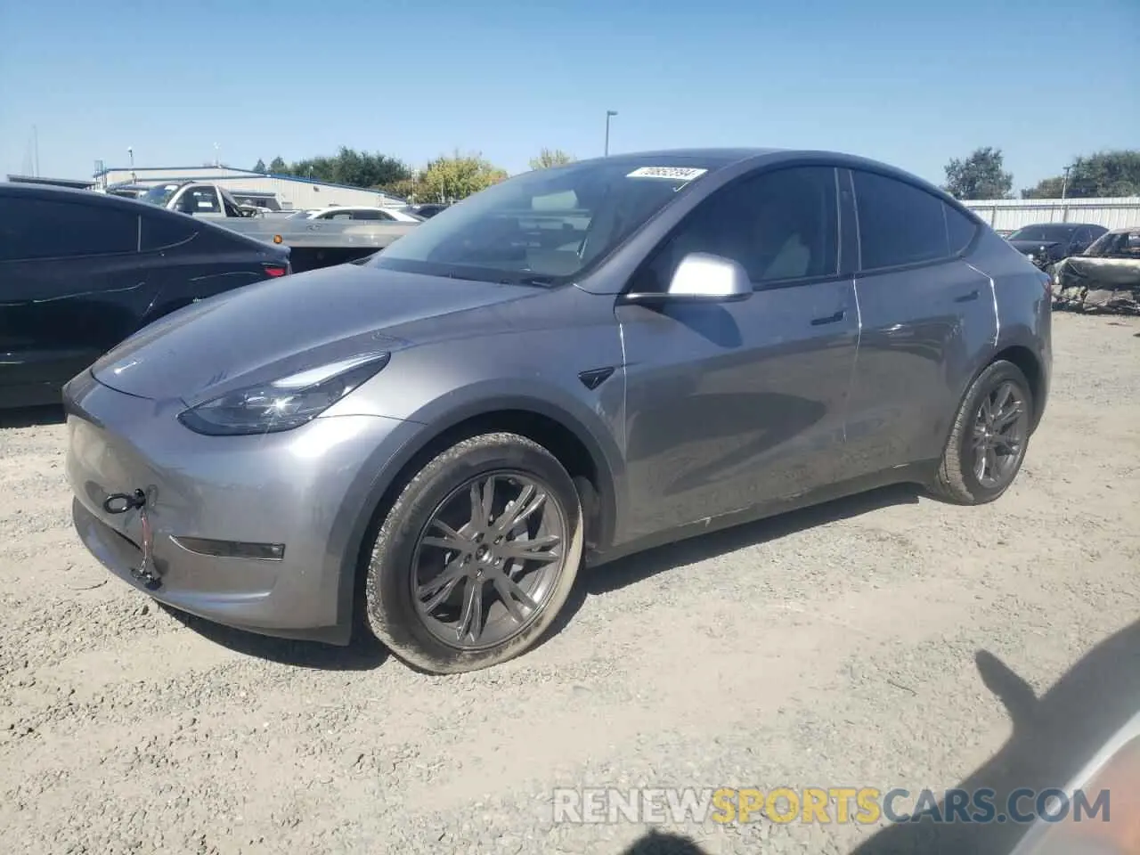 1 Photograph of a damaged car 7SAYGAEE6RF178439 TESLA MODEL Y 2024