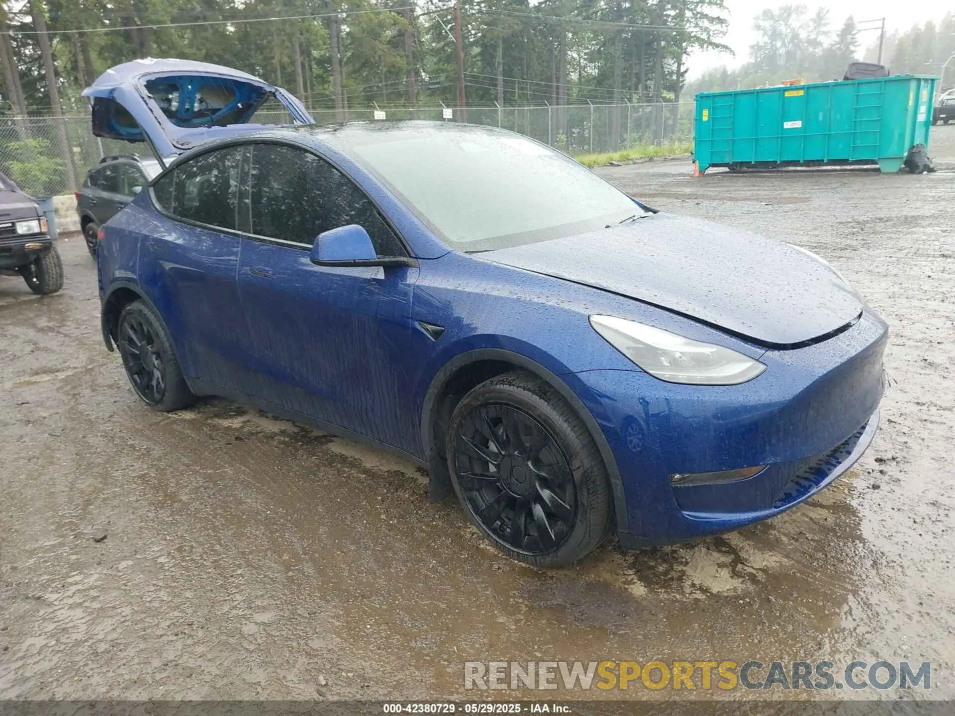 1 Фотография поврежденного автомобиля 7SAYGAEE6RF988976 TESLA MODEL Y 2024