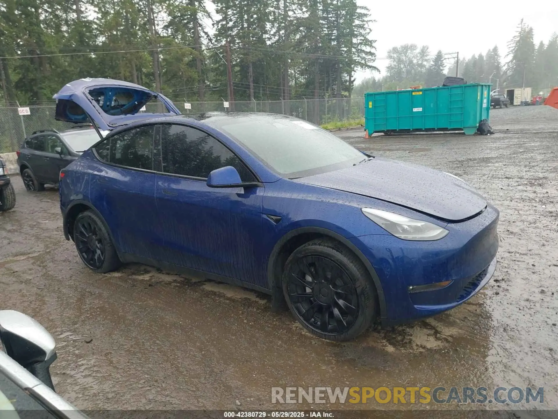 14 Фотография поврежденного автомобиля 7SAYGAEE6RF988976 TESLA MODEL Y 2024