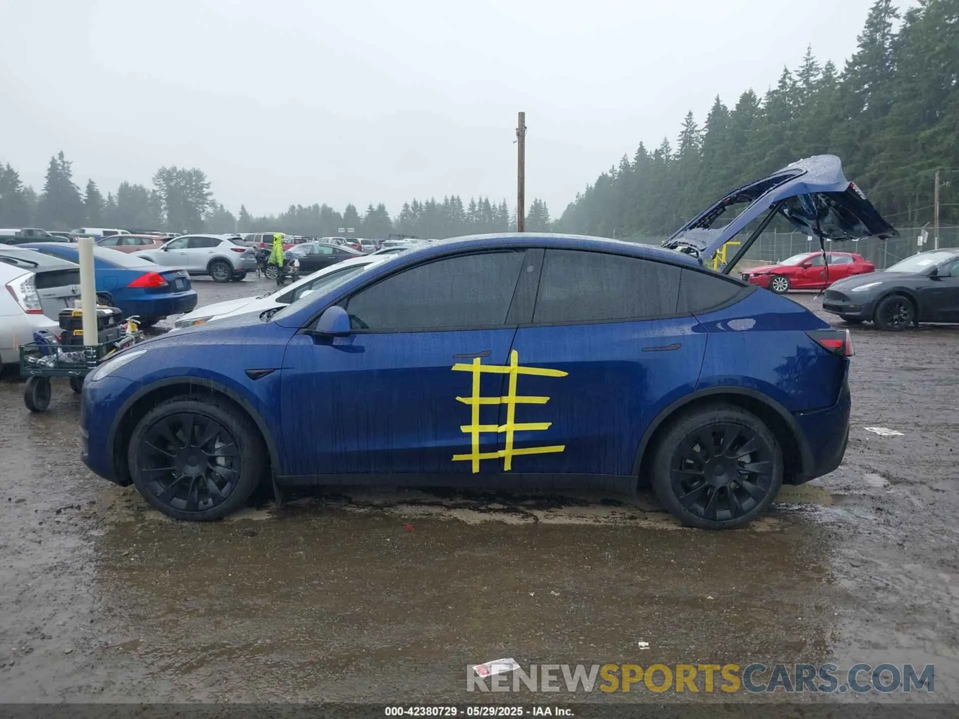 15 Фотография поврежденного автомобиля 7SAYGAEE6RF988976 TESLA MODEL Y 2024