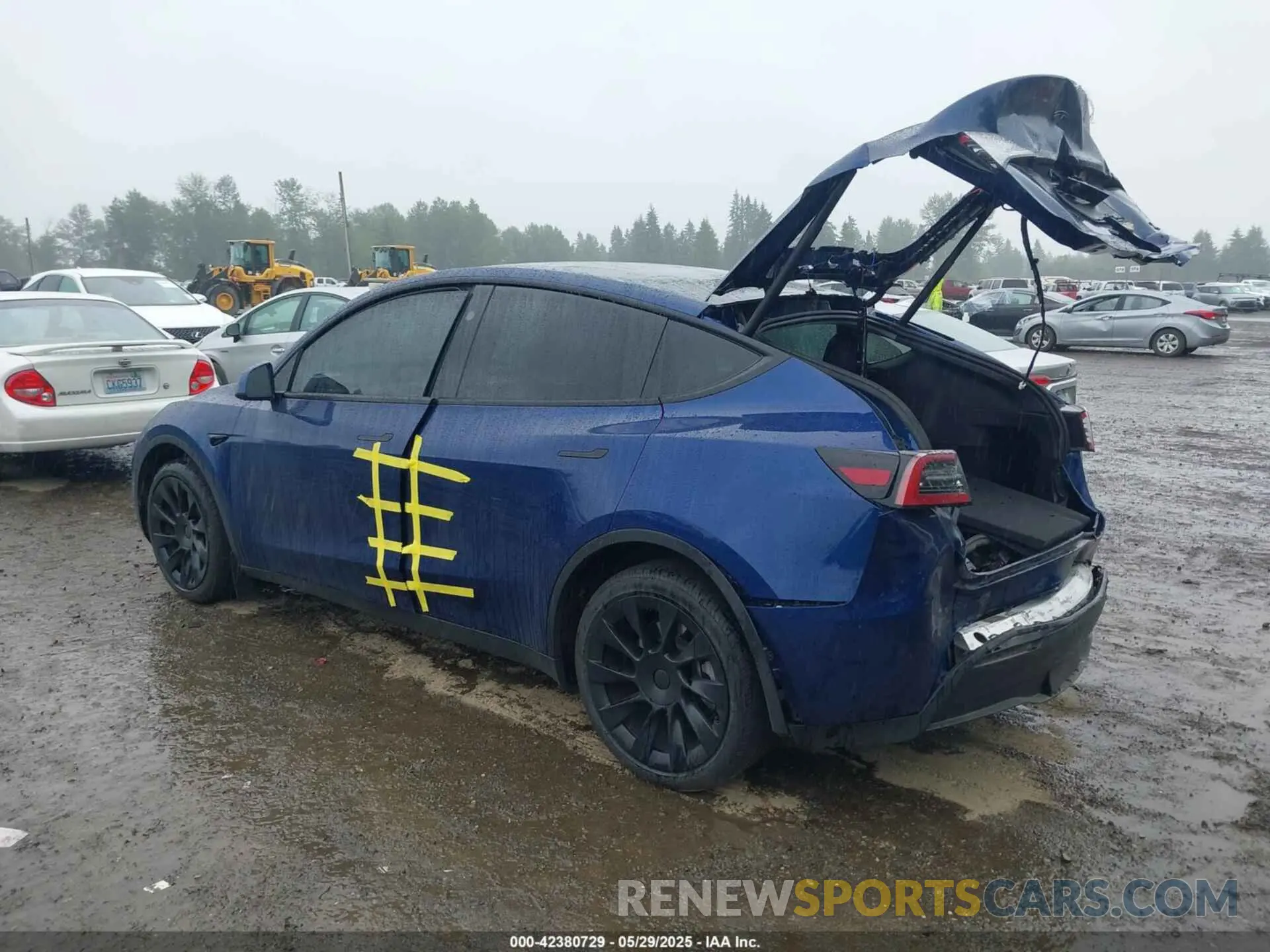 3 Фотография поврежденного автомобиля 7SAYGAEE6RF988976 TESLA MODEL Y 2024